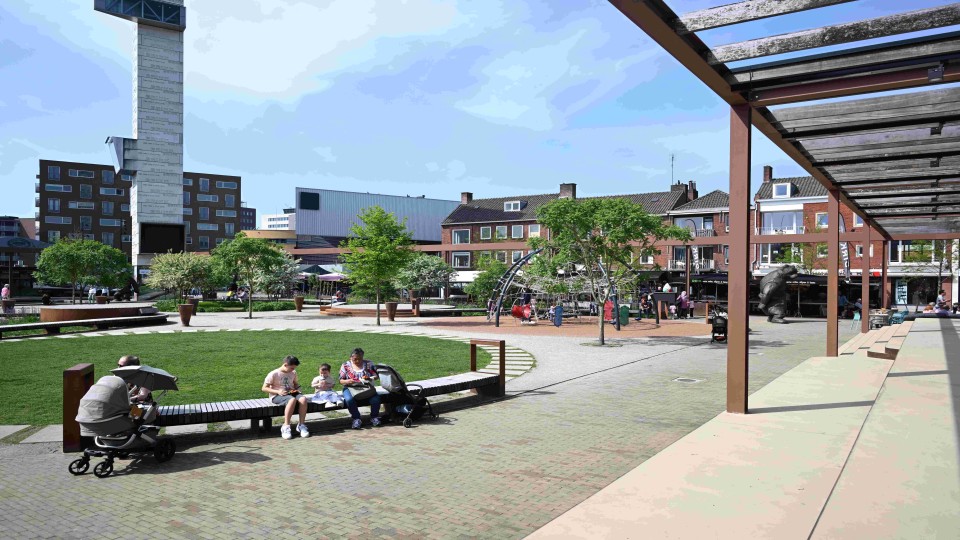 Het centrum van Hengelo