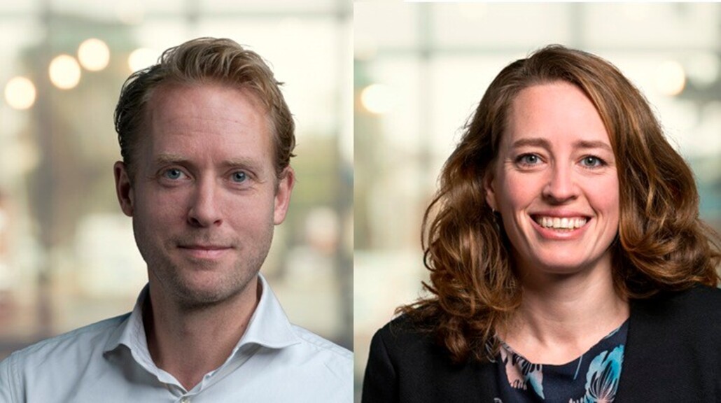 Wouter de Wolf en Emma Folkertsma