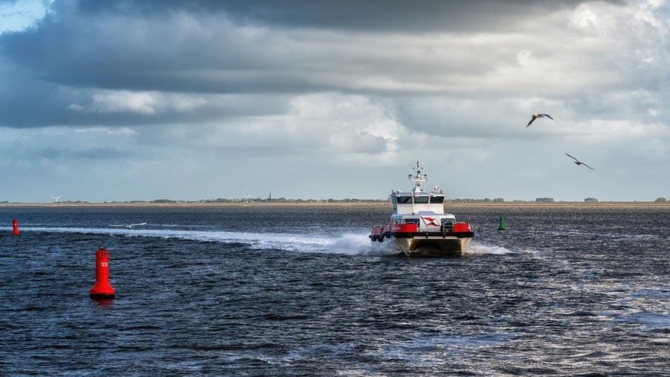 Boot naar Ameland
