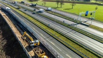 Eindelijk doorrijden op de verbrede A1 Apeldoorn-Azelo
