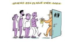 Jeukwoord 2024: ergens een plasje over doen