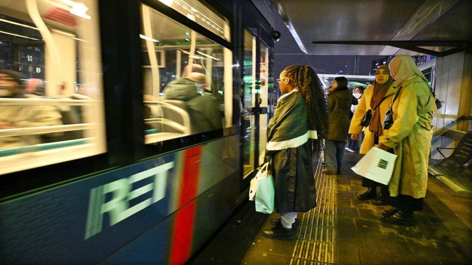 Een Rotterdamse tram. Foto: Peter Hilz/ANP