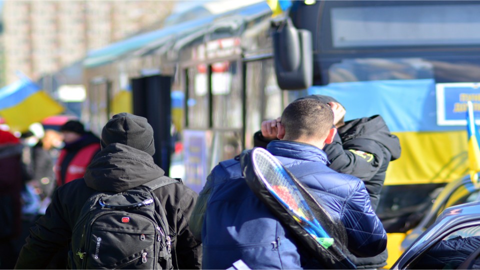 Oekraïense vluchtelingen