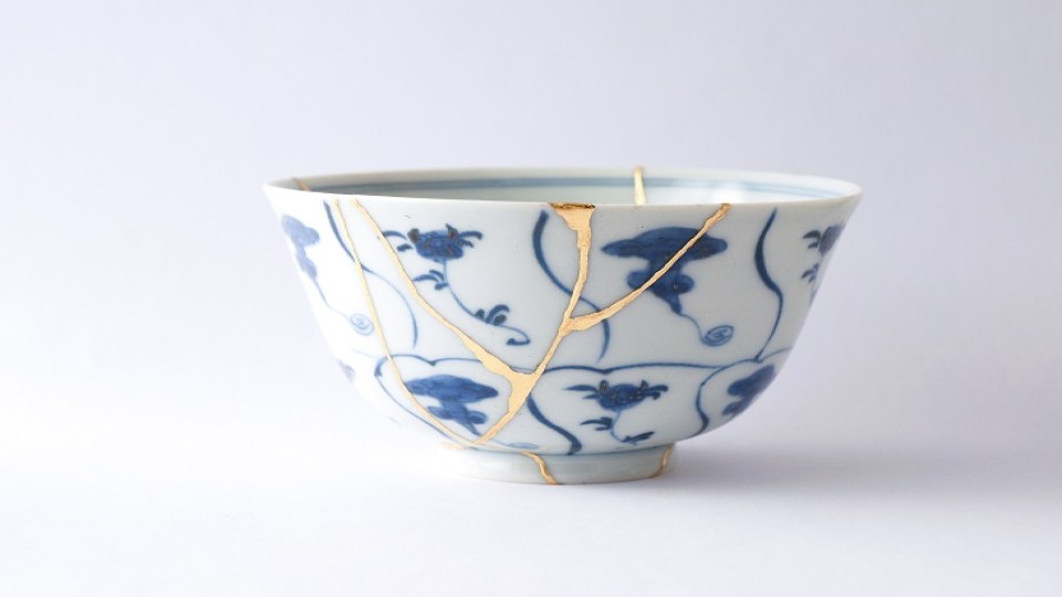 kunst van Kintsugi