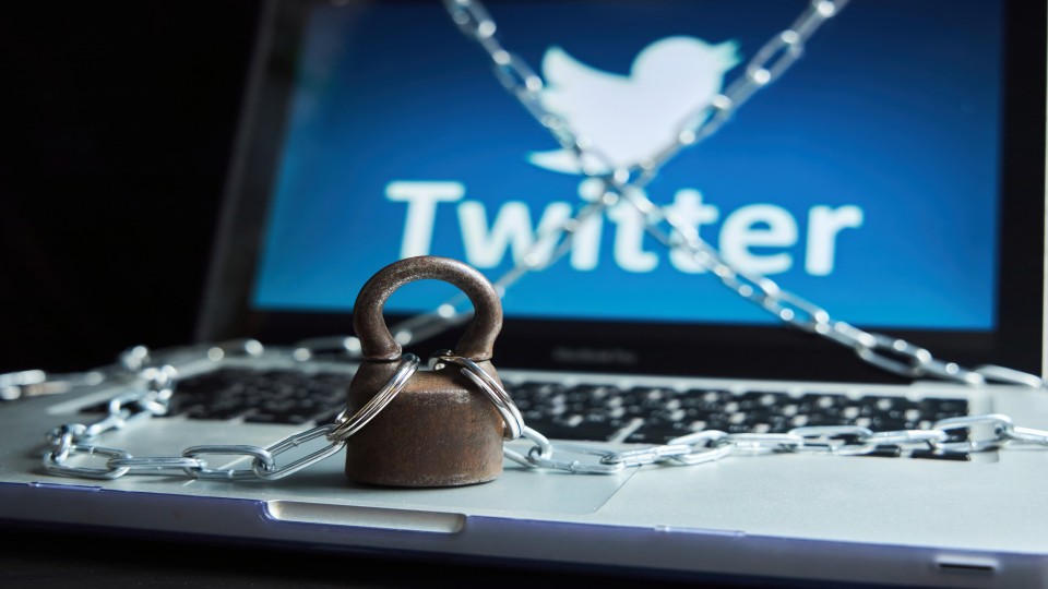 Twitter achter slot en grendel