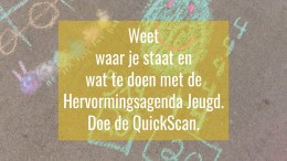 Hervormingsagenda Jeugd: weet waar je staat en wat te doen