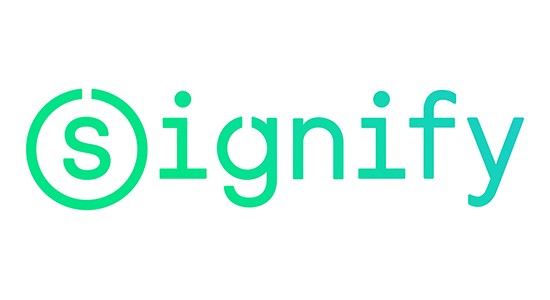 Logo van Signify